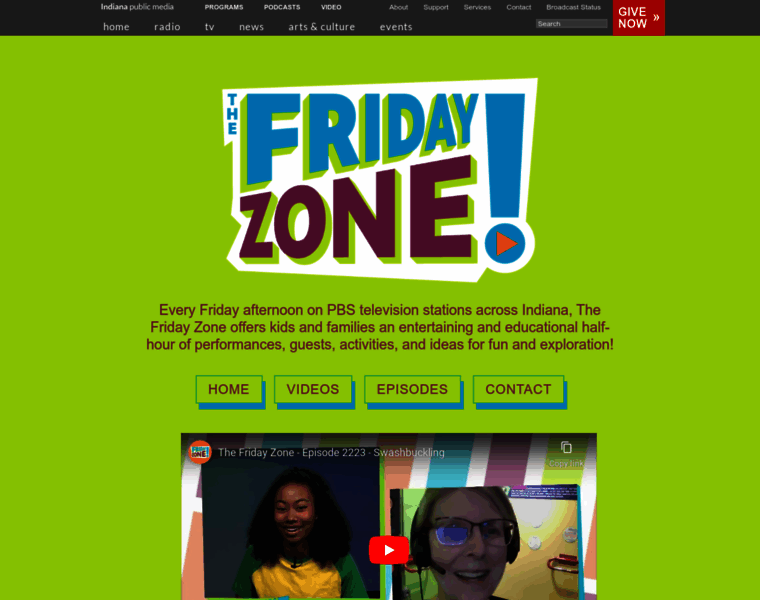 Fridayzone.org thumbnail