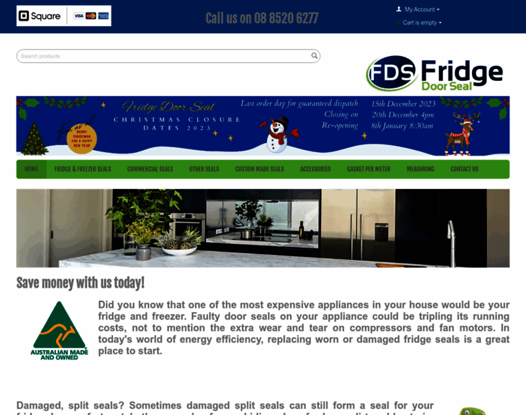 Fridgedoorseal.com.au thumbnail