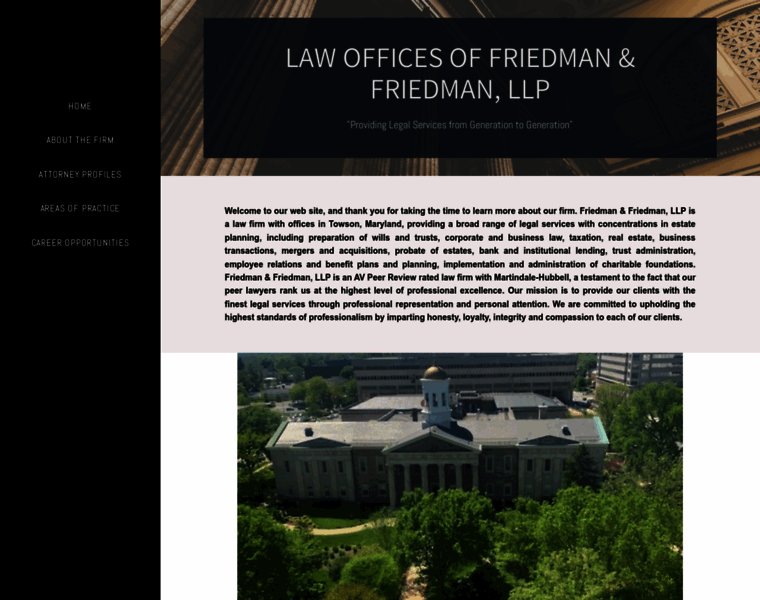 Friedmanandfriedmanlaw.com thumbnail