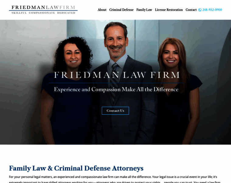 Friedmanlawfirm.com thumbnail