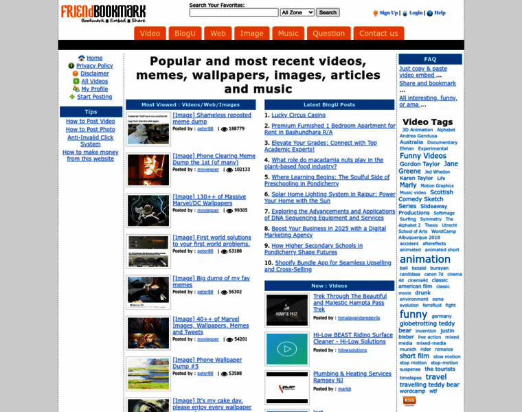 Friendbookmark.com thumbnail Friendbookmark.com thumbnail