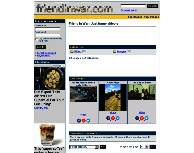 Friendinwar.com thumbnail