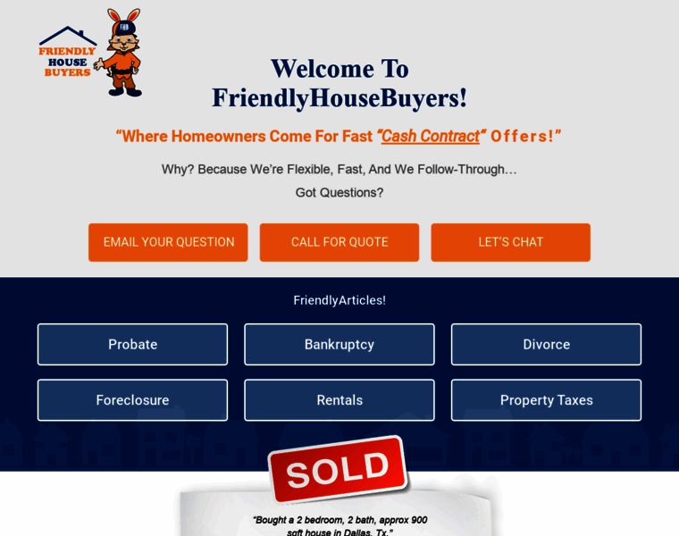 Friendly-house-buyers.com thumbnail