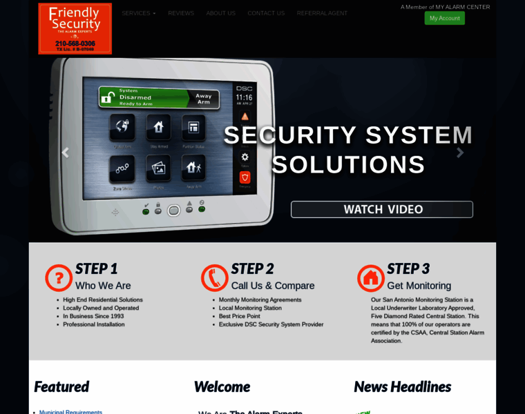 Friendlysecurity.com thumbnail