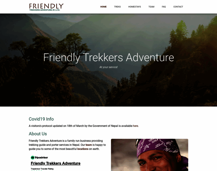 Friendlytrekkers.com thumbnail