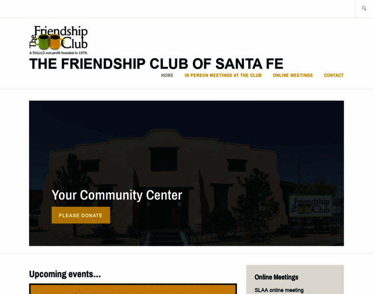 Friendshipclubsantafe.org thumbnail