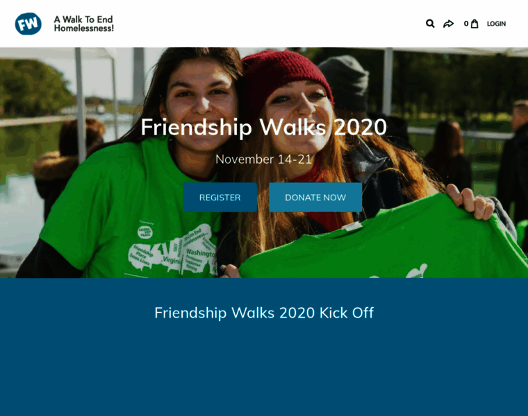 Friendshipwalks.org thumbnail