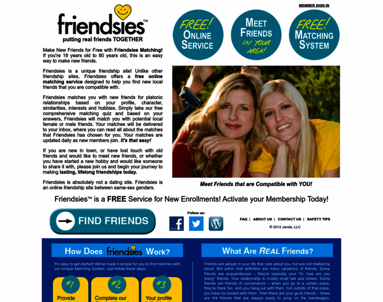 Friendsies.com thumbnail