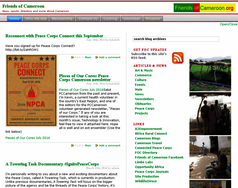 Friendsofcameroon.org thumbnail