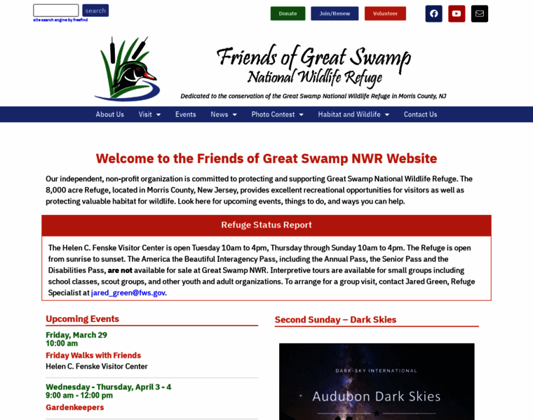Friendsofgreatswamp.org thumbnail