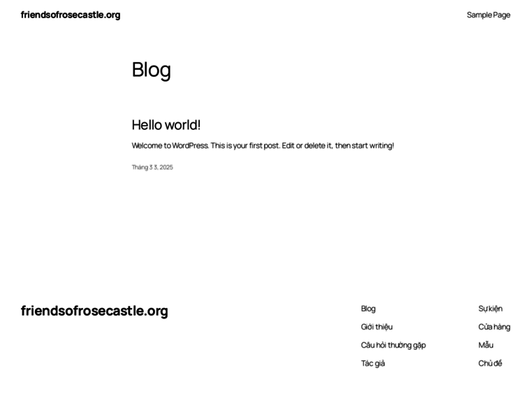 Friendsofrosecastle.org thumbnail