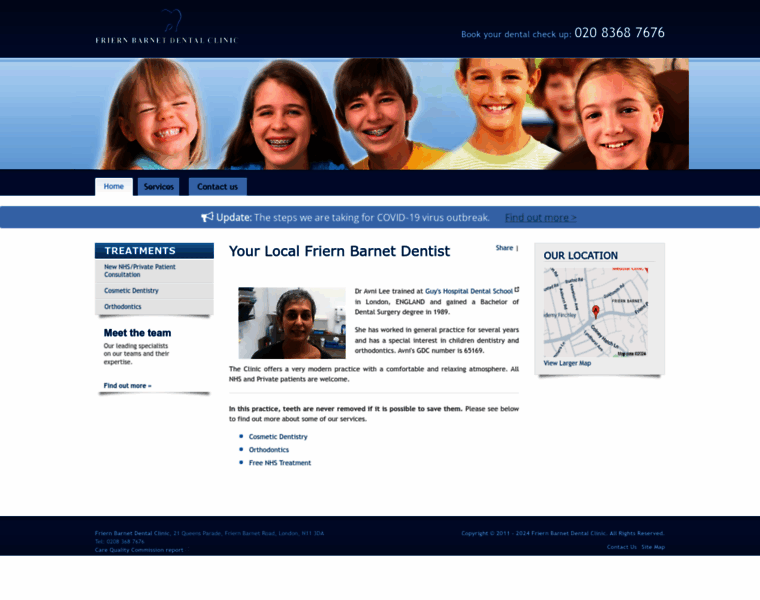 Friernbarnetdental.com thumbnail Friernbarnetdental.com thumbnail
