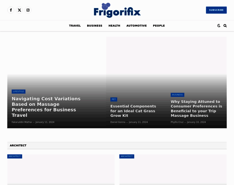 Frigorifix.com thumbnail
