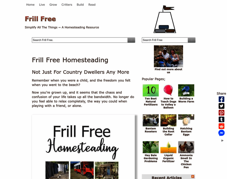 Frillfree.com thumbnail