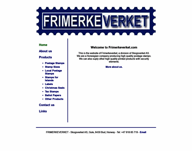 Frimerkeverket.com thumbnail