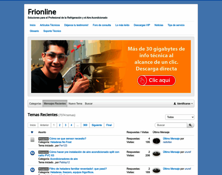 Frionline.net thumbnail