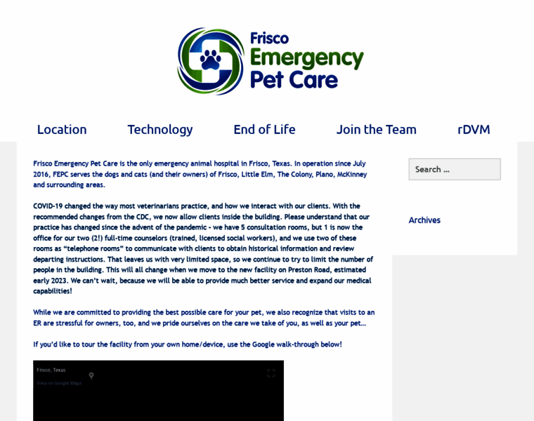 Friscoemergencypetcare.com thumbnail