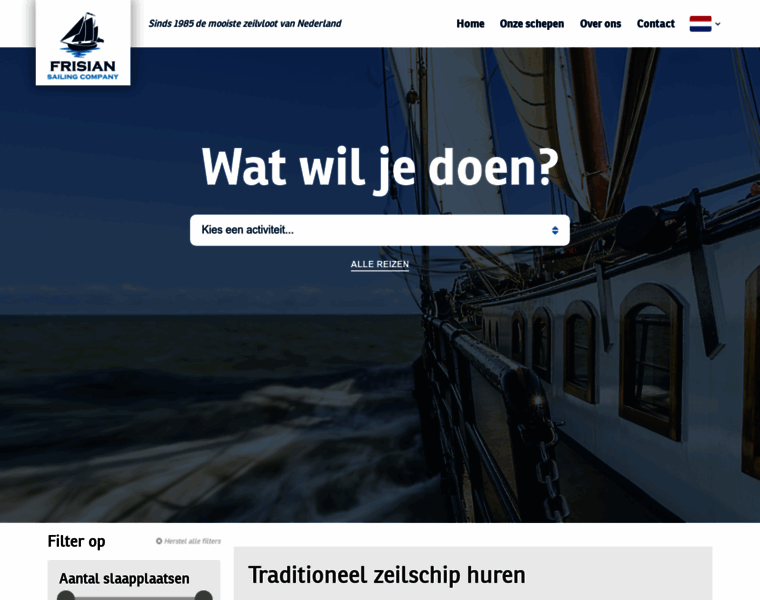 Frisian-sailing.com thumbnail