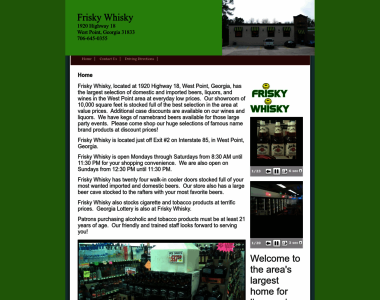 Friskywhisky.biz thumbnail