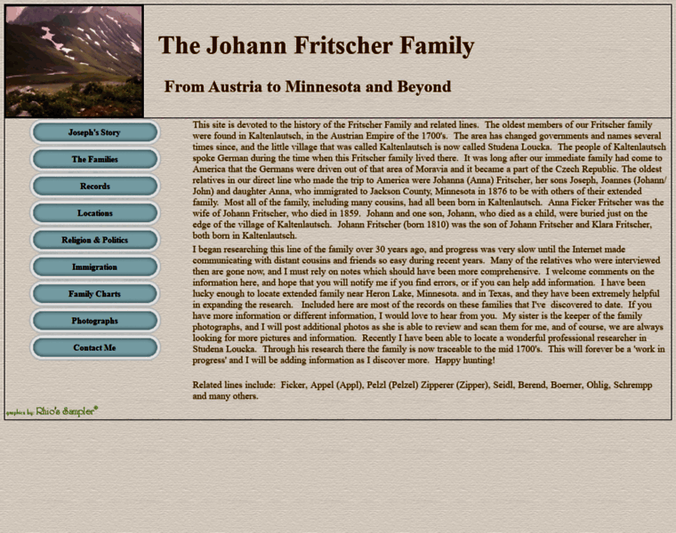 Fritscherfamily.com thumbnail