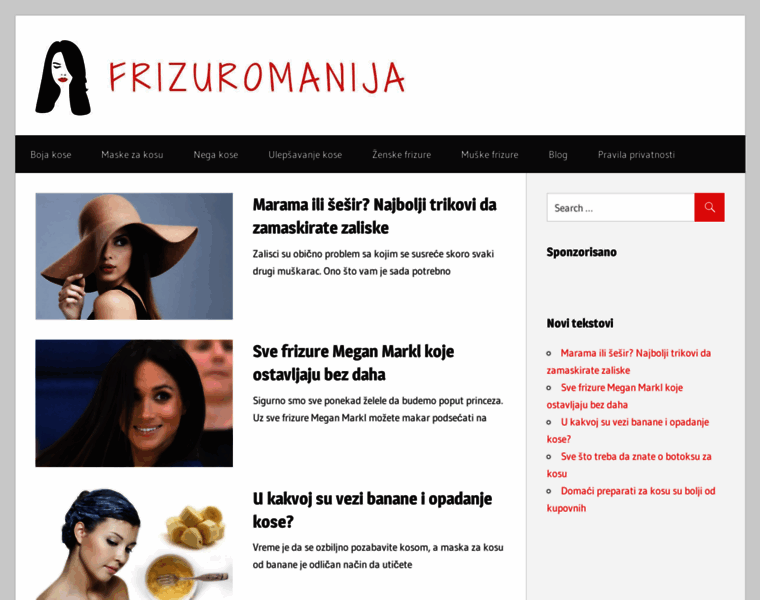 Frizuromanija.com thumbnail