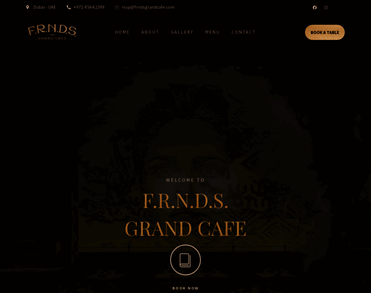 Frndsgrandcafe.com thumbnail