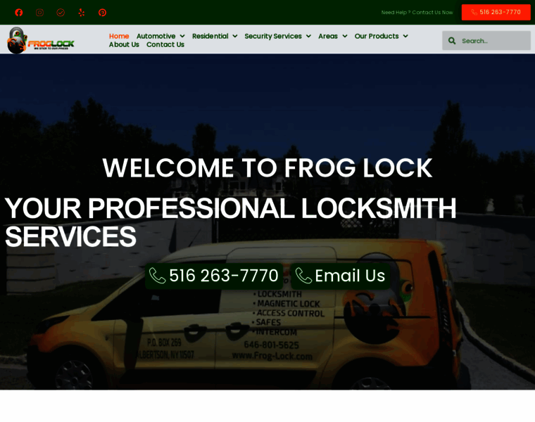 Frog-lock.com thumbnail