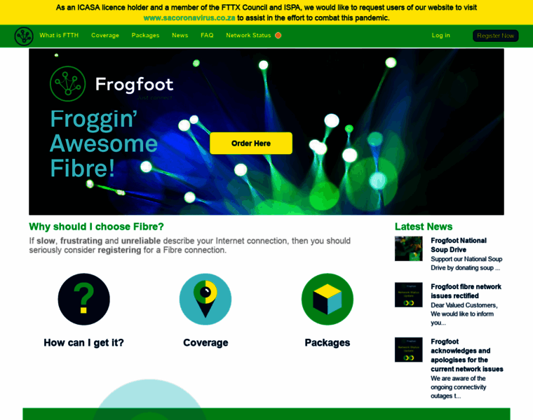 Frogfoot.com thumbnail