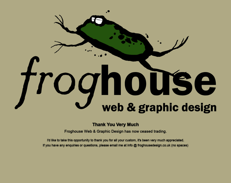 Froghousedesign.co.uk thumbnail