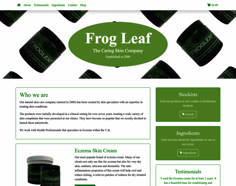 Frogleaf.co.uk thumbnail