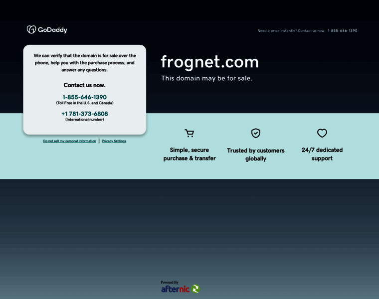 Frognet.com thumbnail
