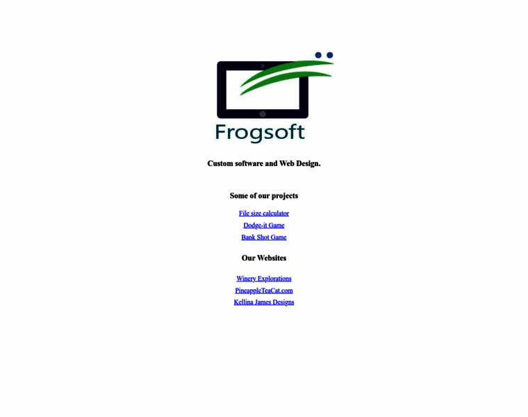 Frogsoft.com thumbnail