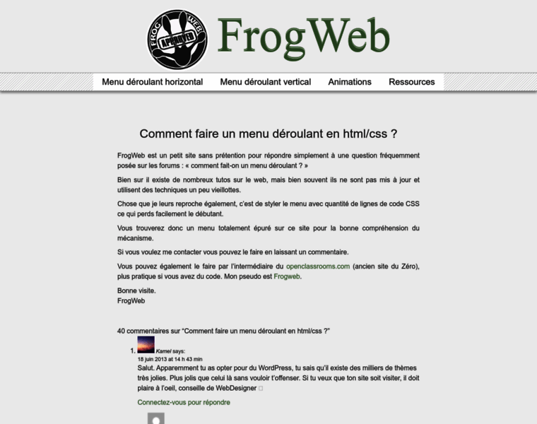 Frogweb.fr thumbnail Frogweb.fr thumbnail