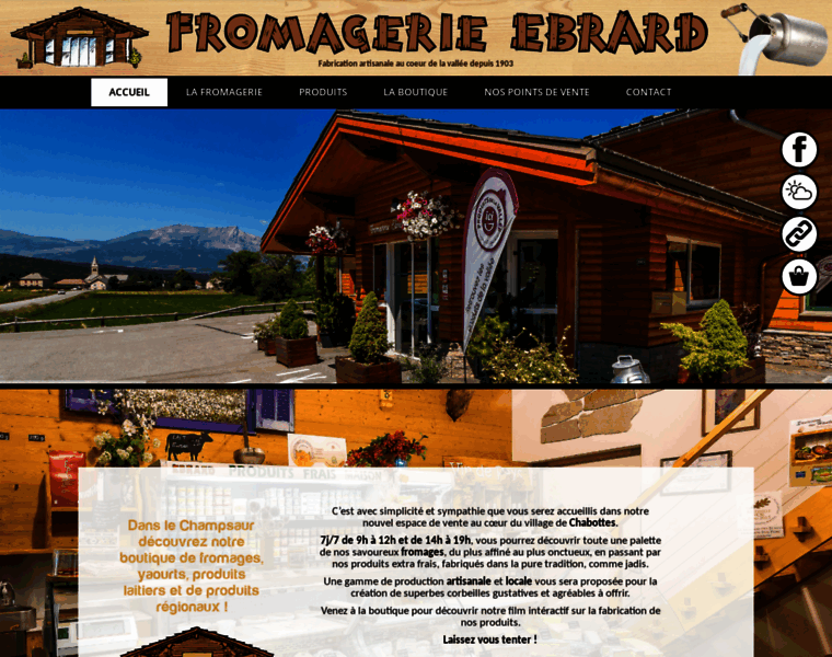 Fromagerie-ebrard.com thumbnail