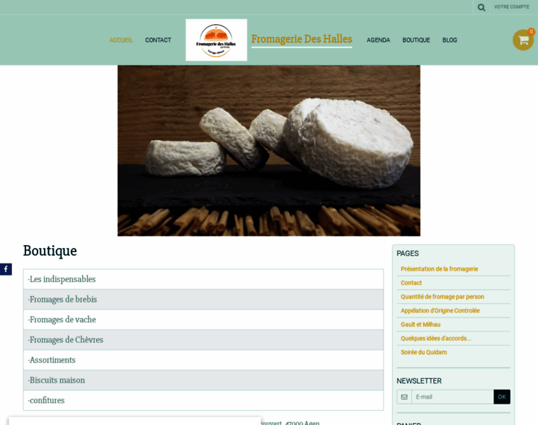 Fromageriedeshalles47.fr thumbnail