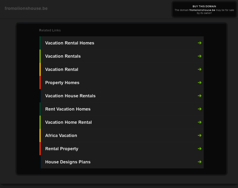 Fromolionshouse.be thumbnail