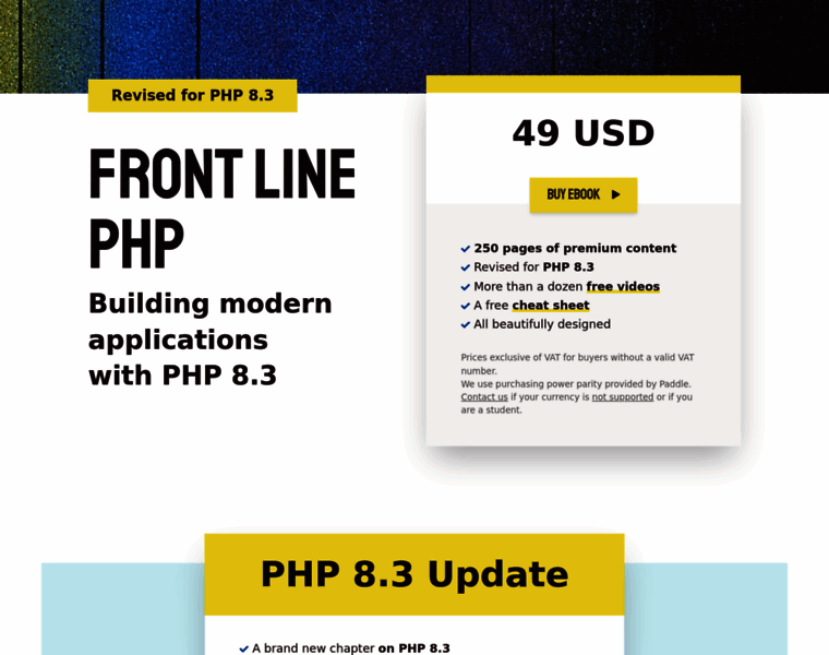 Front-line-php.com thumbnail
