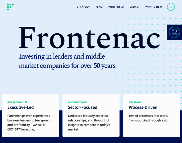 Frontenac.com thumbnail