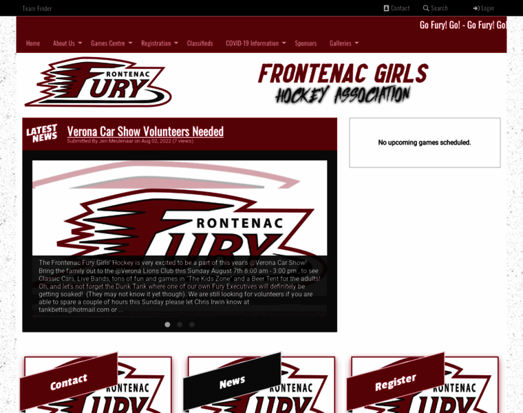 Frontenacfury.ca thumbnail