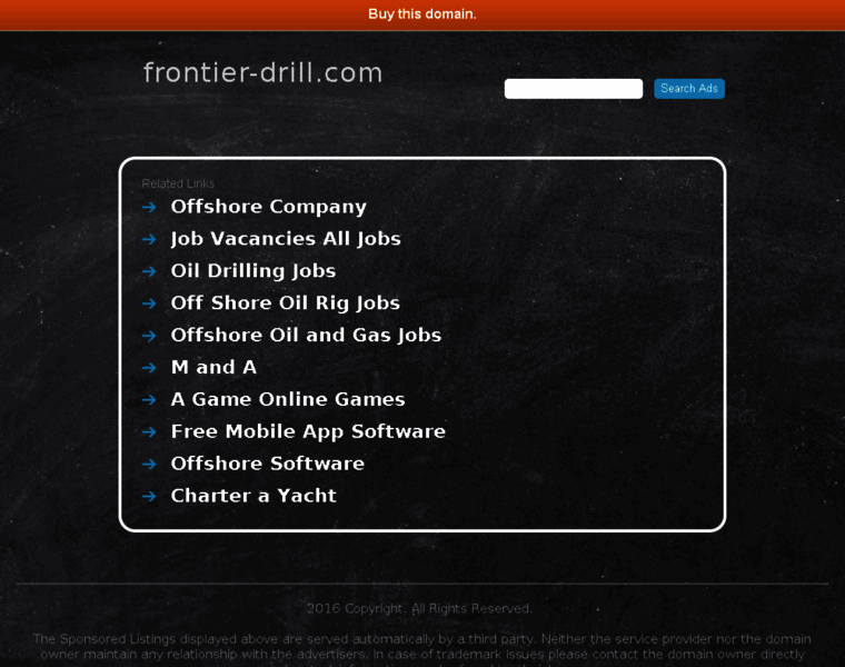 Frontier-drill.com thumbnail