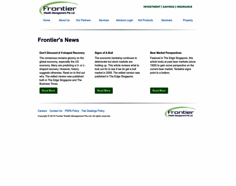 Frontier-wealth.com thumbnail