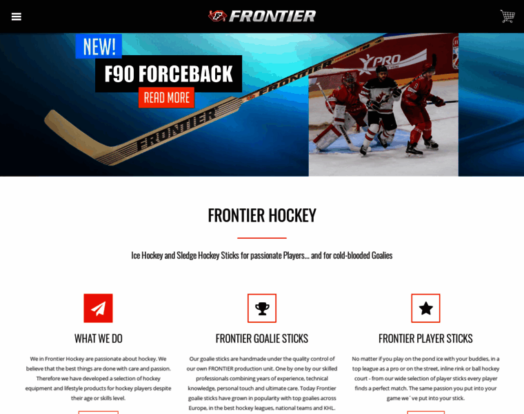 Frontierhockey.com thumbnail