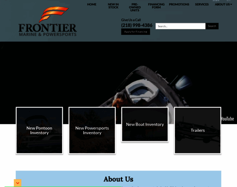 Frontierpowersports.com thumbnail