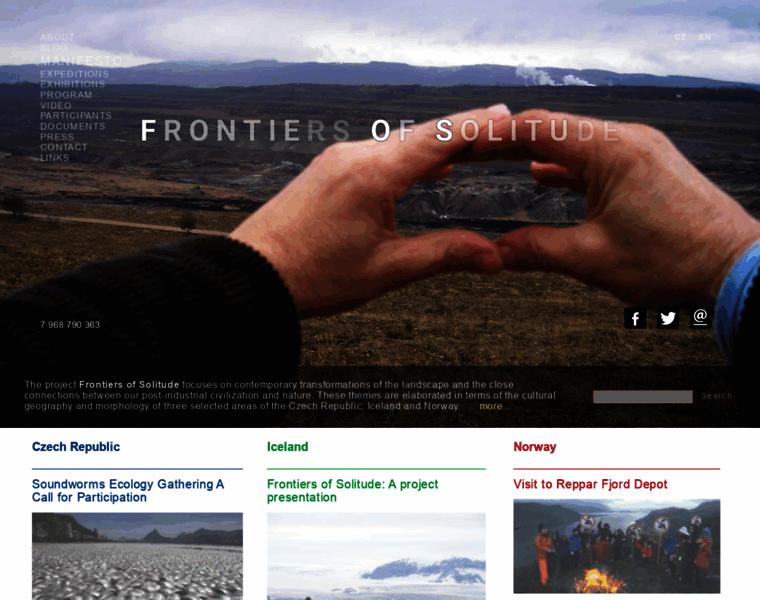 Frontiers-of-solitude.org thumbnail