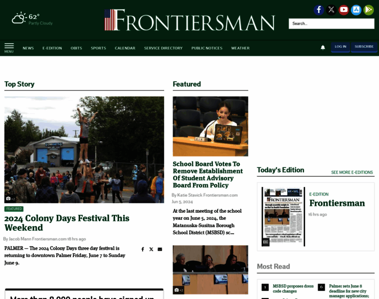 Frontiersman.com thumbnail