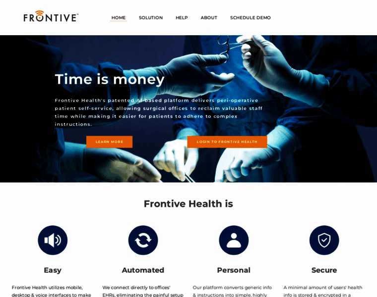 Frontive.com thumbnail