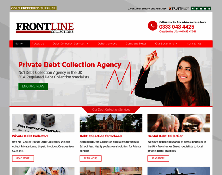 Frontline-collections.com thumbnail