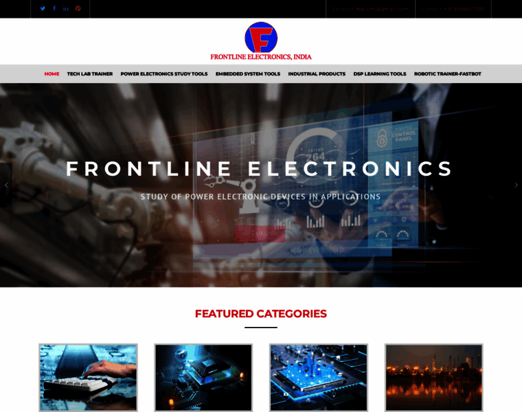 Frontline-electronics.com thumbnail