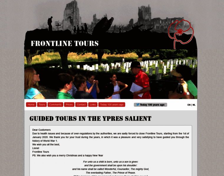 Frontline-tours.com thumbnail