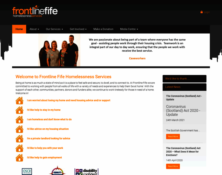 Frontlinefife.co.uk thumbnail